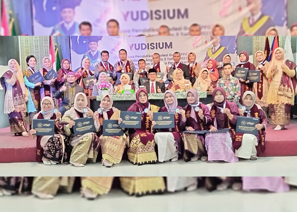 Yudisium Ppg Fkip Um Sumatera Barat Berhasil Luluskan 85 Mahasiswa Terbaik
