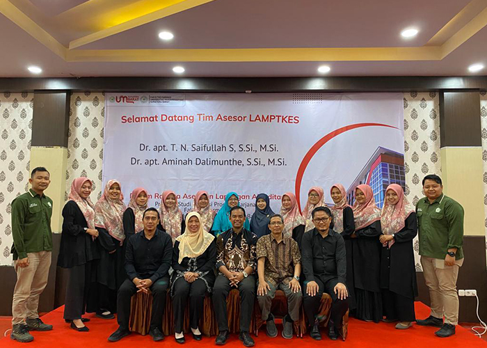 Asesmen Lapangan Program Studi Farmasi Program Sarjana UM Sumatera Barat