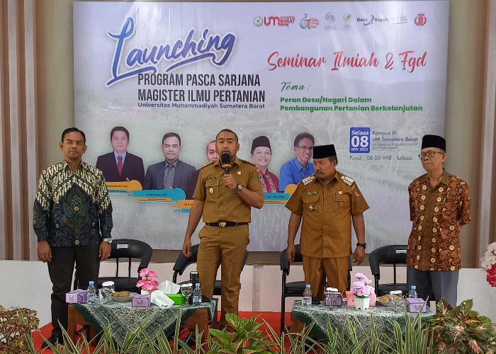 Audy Joinaldy Nyatakan Siap Jadi Dosen Tamu Program Pascasarjana Ilmu Pertanian UM Sumatera Barat