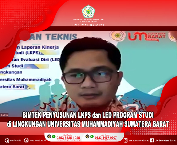 LP3M UNIVERSITAS MUHAMMADIYAH SUMATERA BARAT ADAKAN BIMTEK PENYUSUNAN LKPS DAN LED PRODI DI LINGKUNGAN UM SUMBAR