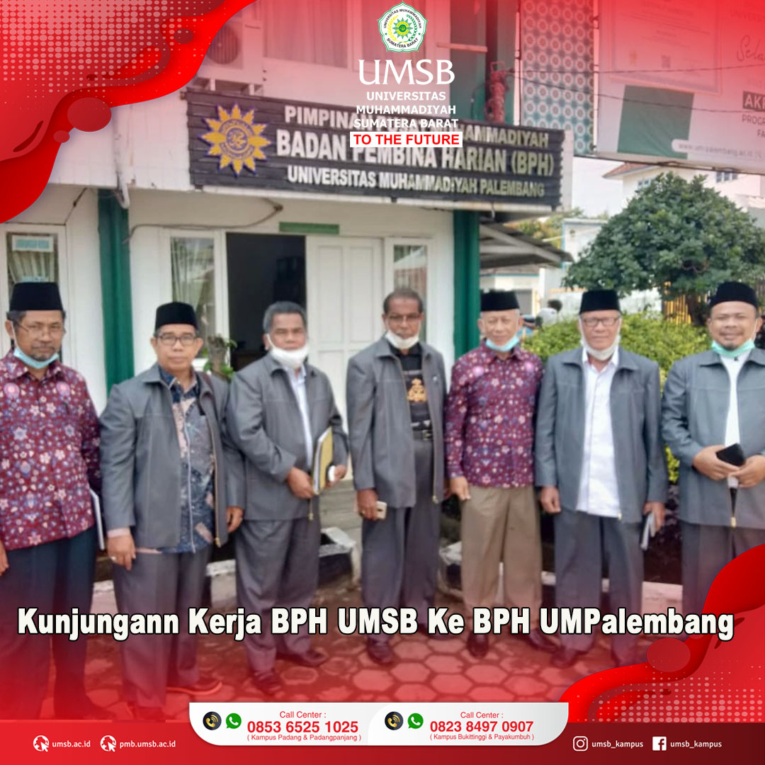 BPH UMSB LAKUKAN KUNJUNGAN KERJA KE BPH UMP