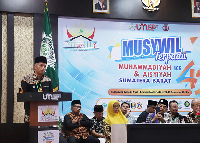 Gantikan Shofwan Karim, Dr. Bachtiar Terpilih Sebagai Ketua PWM Sumatera Barat