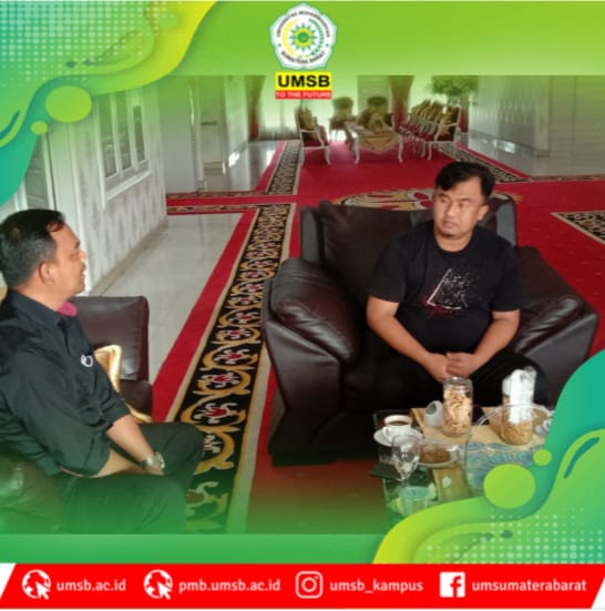 Bupati Dharmasraya Undang Rektor UMSB Untuk Menghadiri Acara Perayaan Hari Jadi Ke-17 Kab. Dharmasraya.