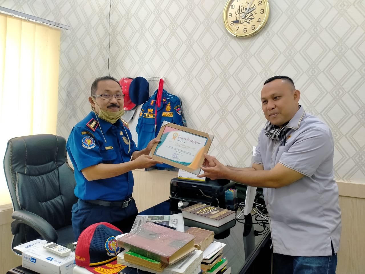 UMSB Apresiasi Perjuangan Petugas Damkar