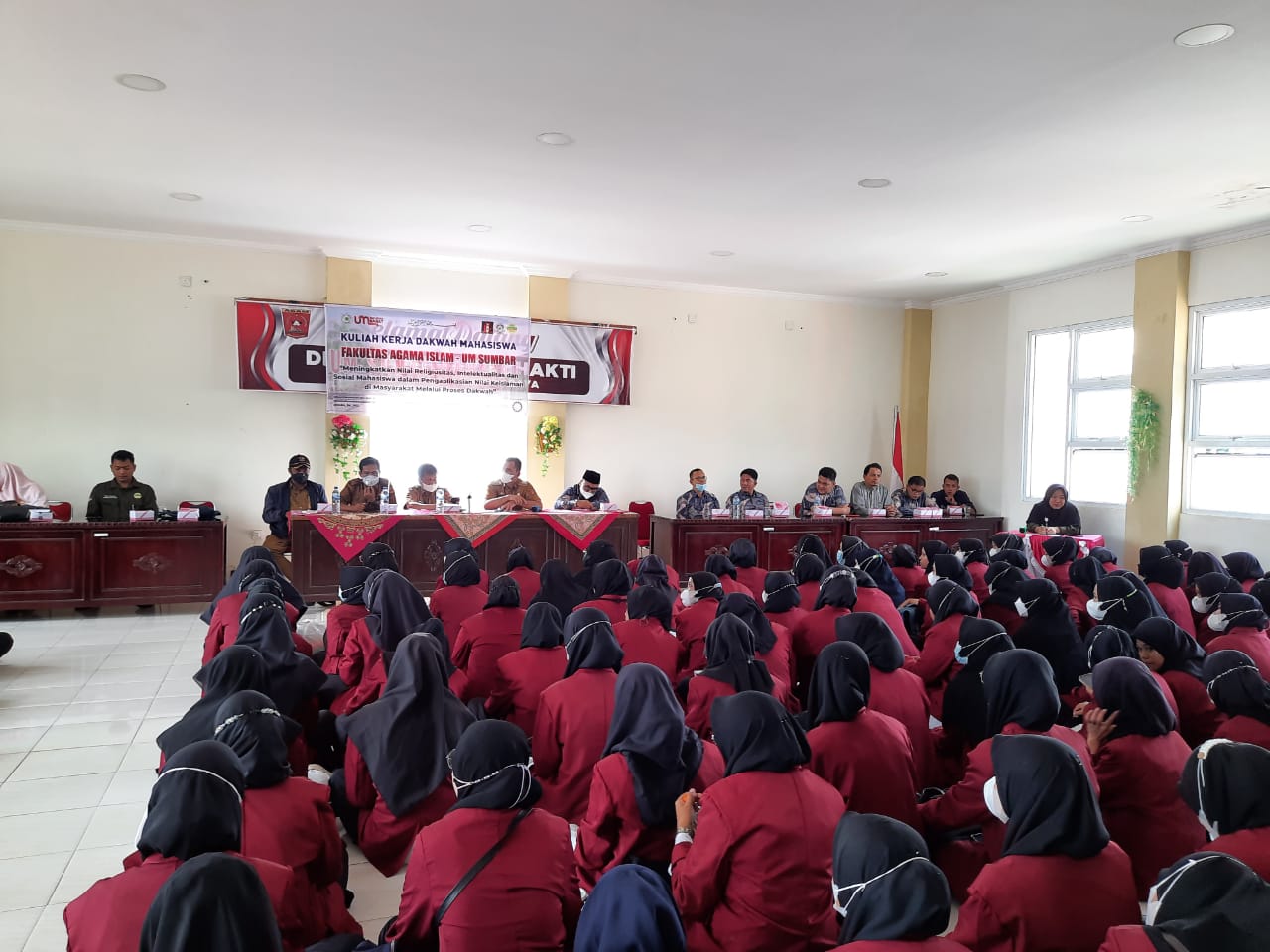 Dekan FAI Melepas Keberangkatan Peserta KKDM FAI Tahun 2022