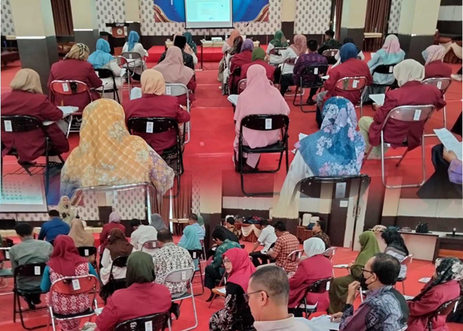 Mahasiswa UM Sumatera Barat Ikuti Ujian English Proficiency Test