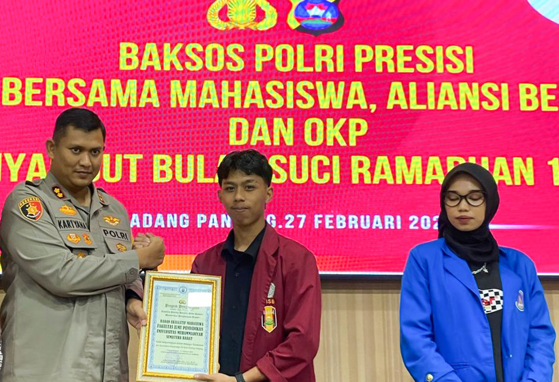Fadhil Fajri Febrian, Nakhoda BEM FKIP UM Sumatera Barat Siapkan Kader Masa Depan