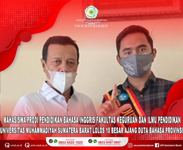 FAKULTAS KEGURUAN ILMU PENDIDIKAN UNIVERSITAS MUHAMMADIYAH TOREHKAN PRESTASI MELALUI SALAH SEORANG MAHASISWANYA