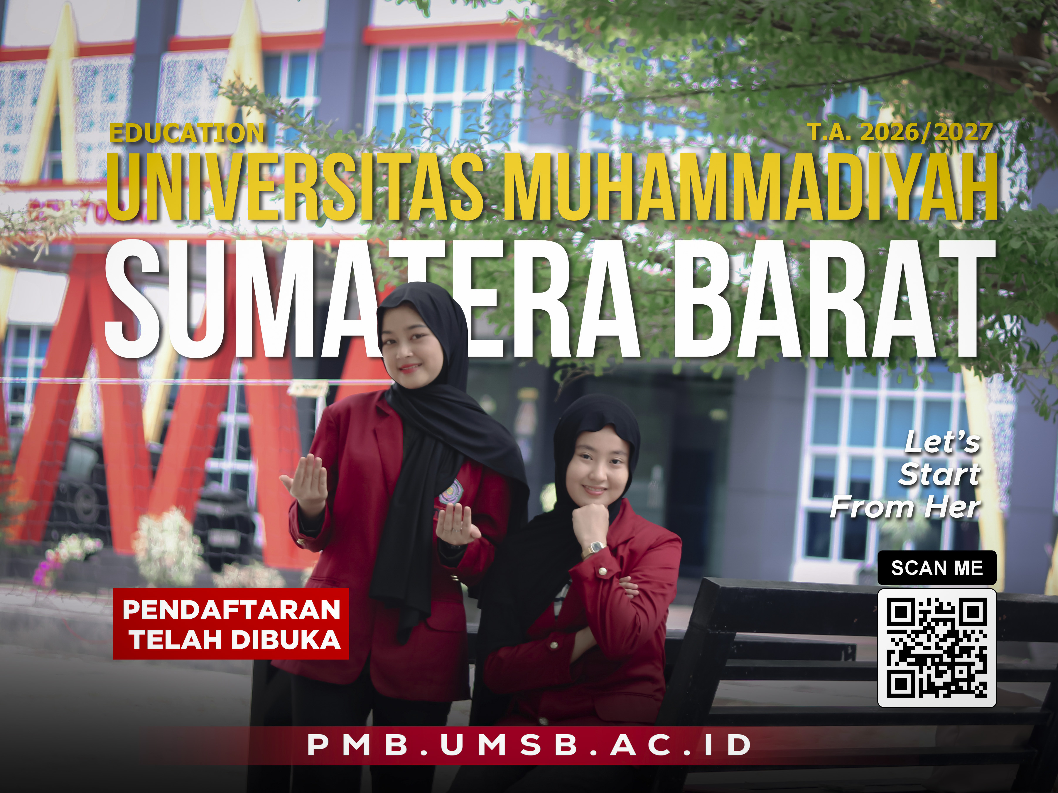 UM Sumatera Barat Resmi Luncurkan PMB 2026, Perluas Akses Pendidikan dengan Ragam Beasiswa