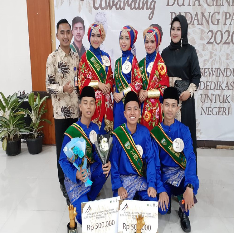 Empat orang Mahasiswa FKIP kembali harumkan nama UMSB dalam Ajang Pemilihan duta genre Kota Padang Panjang tahun 2020
