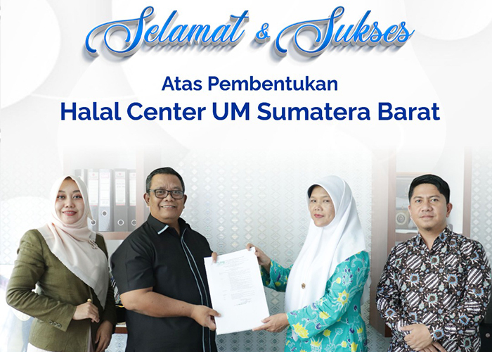 Halal Center UM Sumatera Barat Siap Hadir Bersama Masyarakat