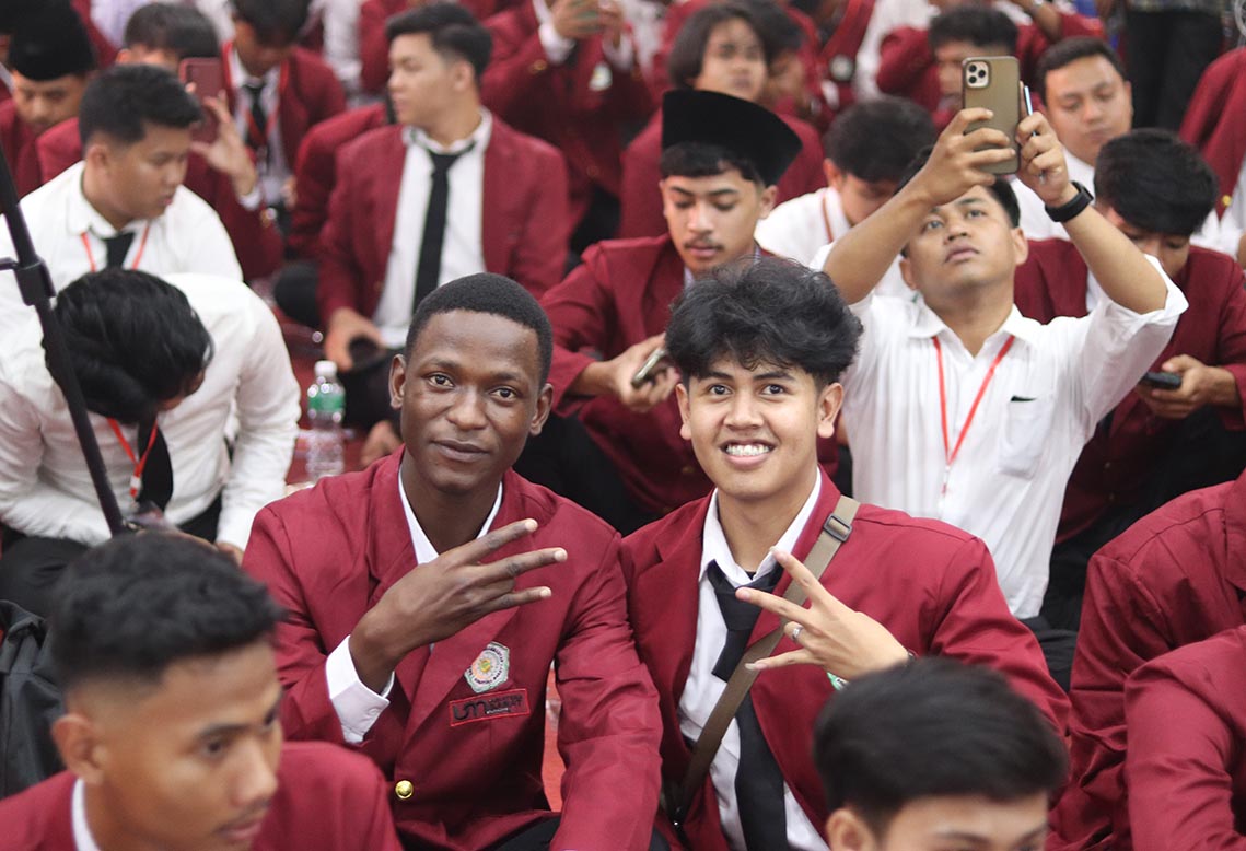 Dari Nigeria ke Sumbar, Ibrahim Garba Temukan Rumah Akademik di UM Sumatera Barat