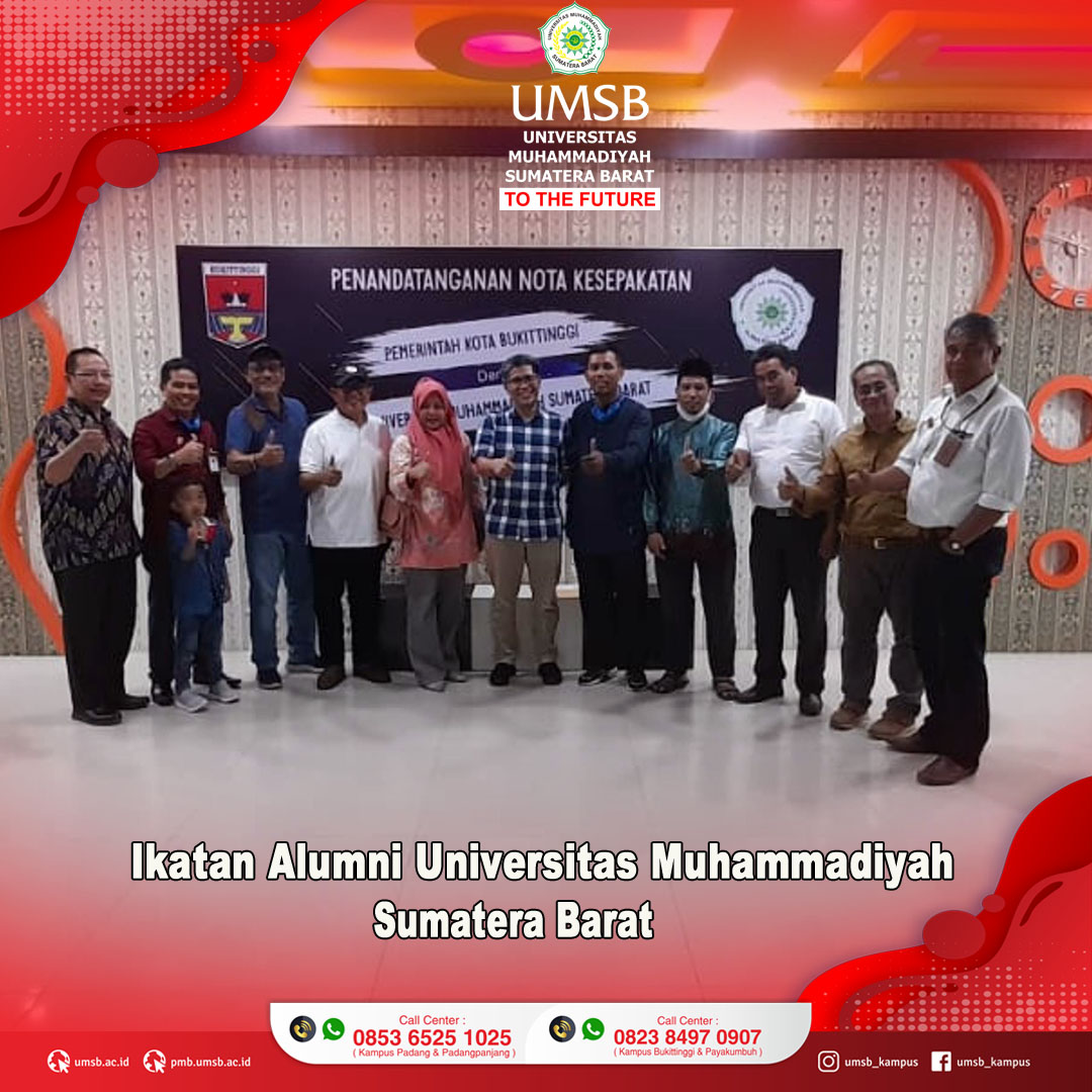 PENGURUS IKATAN ALUMNI UMSB LAKSANAKAN RAPAT TERKAIT PENETAPAN PROGRAM KERJA