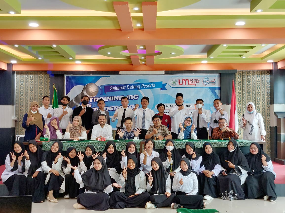 Jelang ICoNTISH 2021 UM Sumbar Laksanakan Pelatihan MC dan Moderator