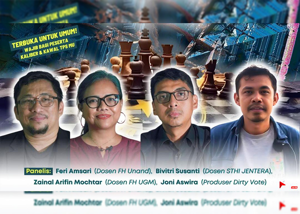 Jelang Pemutaran Film Dirty Vote, Fakultas Hukum UM Sumbar Didatangi Intel 