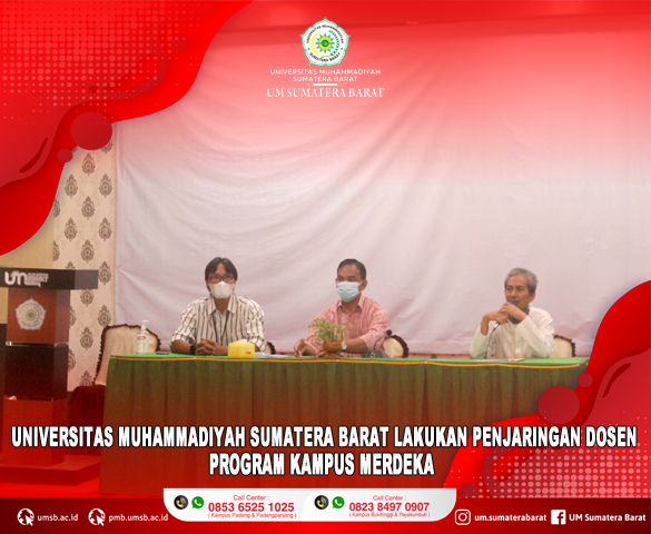 UNIVERSITAS MUHAMMADIYAH SUMATERA BARAT LAKUKAN PENJARINGAN DOSEN PROGRAM KAMPUS MERDEKA