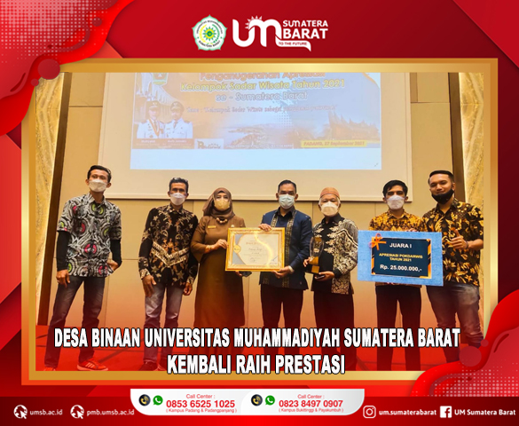 DESA BINAAN UNIVERSITAS MUHAMMADIYAH SUMATERA BARAT KEMBALI RAIH PRESTASI