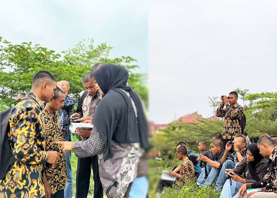 Cara Unik KPA Ducula Bicolor Meriahkan Hari Batik Nasional