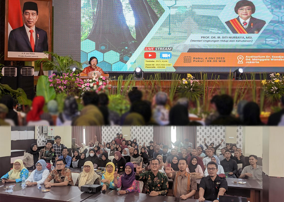 Fakultas Kehutanan UM Sumatera Barat Ikuti Kuliah Umum FUCo se Indonesia