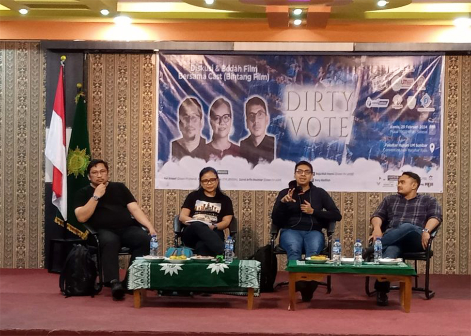 Kupas Tuntas Dirty Vote Bersama Pemeran dan Ahli Hukum