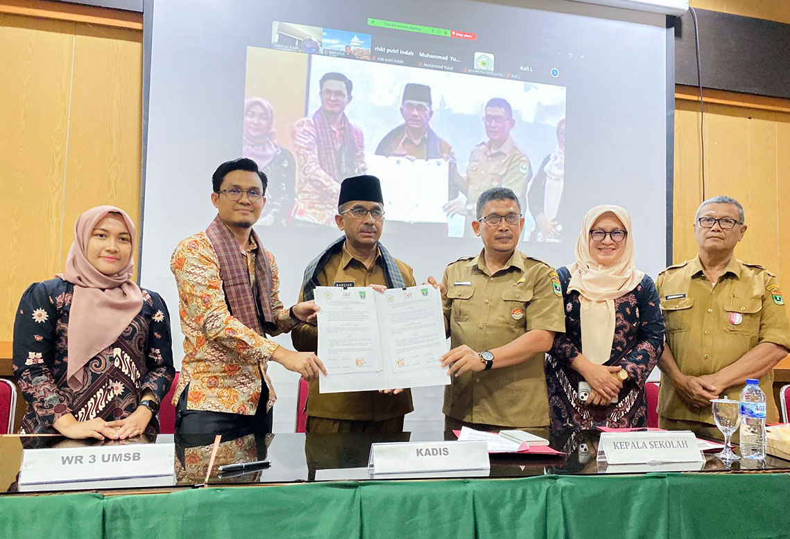 UM Sumatera Barat dan Minang in America Luncurkan VR2ISEP 2024 bersama Kadis Pendidikan Sumbar