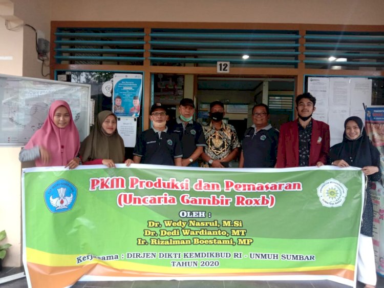 LPPM UMSB Lakukan Pembinaan Petani Gambir Sumatera Barat