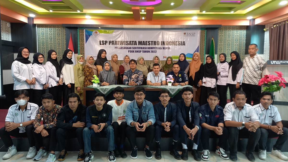 Uji Kompetensi, LSP Maestro Indonesia Gandeng Fakultas Pariwisata UM Sumatera Barat