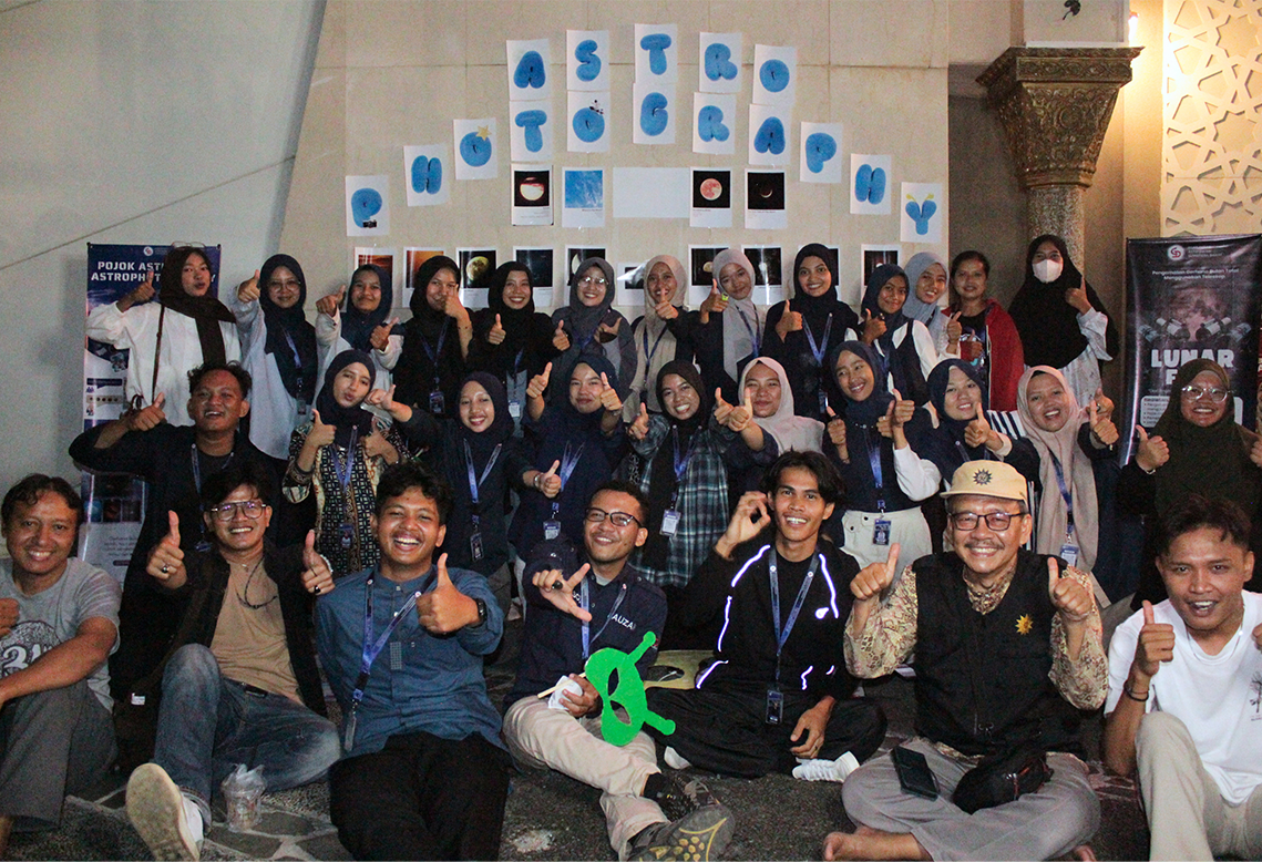 UM Sumatera Barat Berpartisipasi dalam Lunar Fest : Observasi GBT di Masjid Raya Sumbar