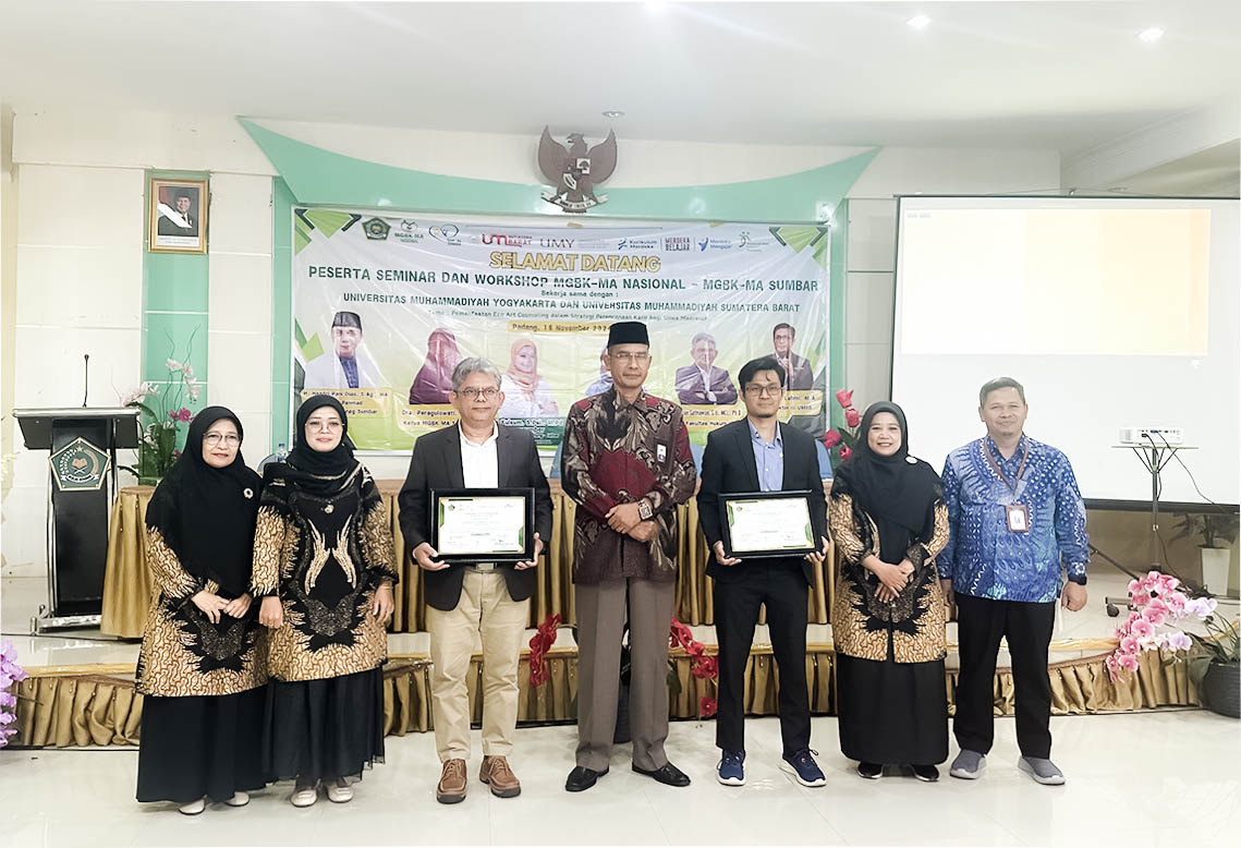 UM Sumatera Barat Berkolaborasi dengan UM Yogyakarta Inisiasi Seminar dan Workshop MGBK-MA Nasional, Focus Pada Eco Art Counseling