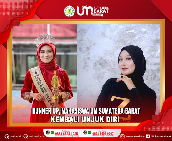 RUNNER UP, MAHASISWA UNIVERSITAS MUHAMMADIYAH SUMATERA BARAT KEMBALI UNJUK DIRI