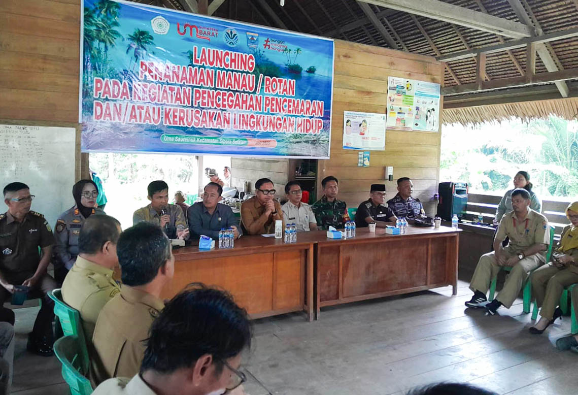 Fakultas Kehutanan UM Sumatera Barat Kolaborasi dengan Pemkab Mentawai Tanam 90 Ribu Rotan Manau, Langkah Nyata Pelestarian Lingkungan