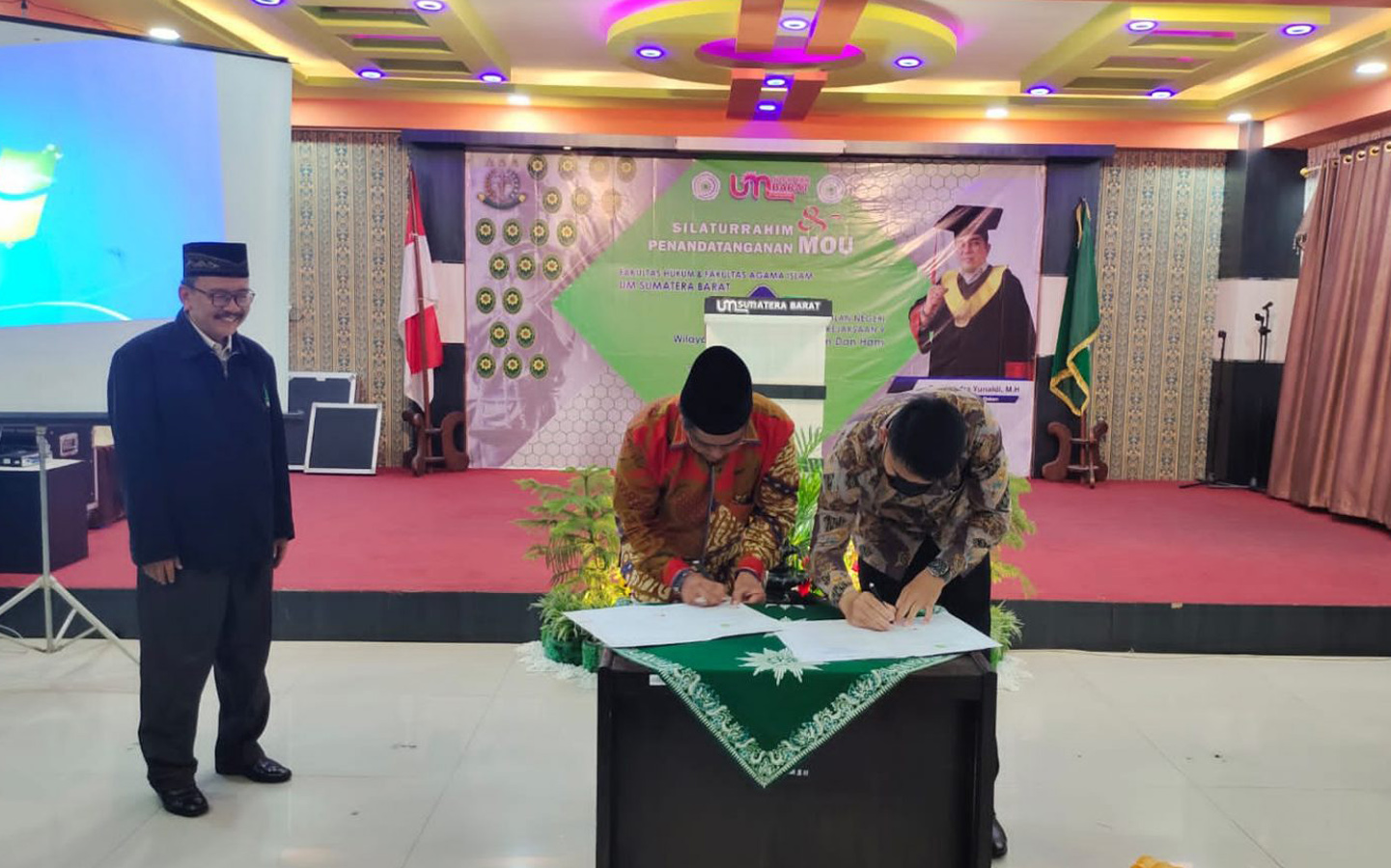 FH dan FAI UM Sumbar Teken MoU dengan Lembaga Penegak Hukum