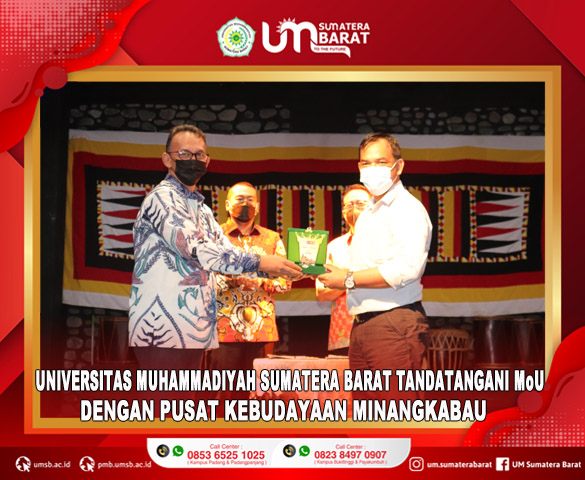 UM SUMATERA BARAT TANDATANGANI MoU DENGAN PUSAT KEBUDAYAAN MINANGKABAU