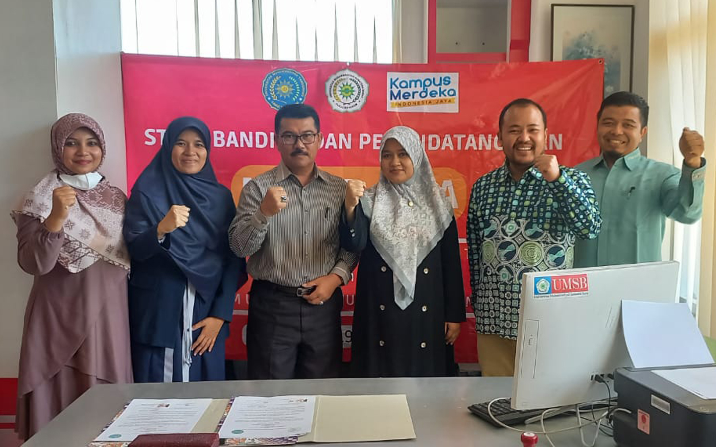 FH UM Sumatera Barat Kerja Sama Tingkatkan Standar Mutu Dengan FH UMT