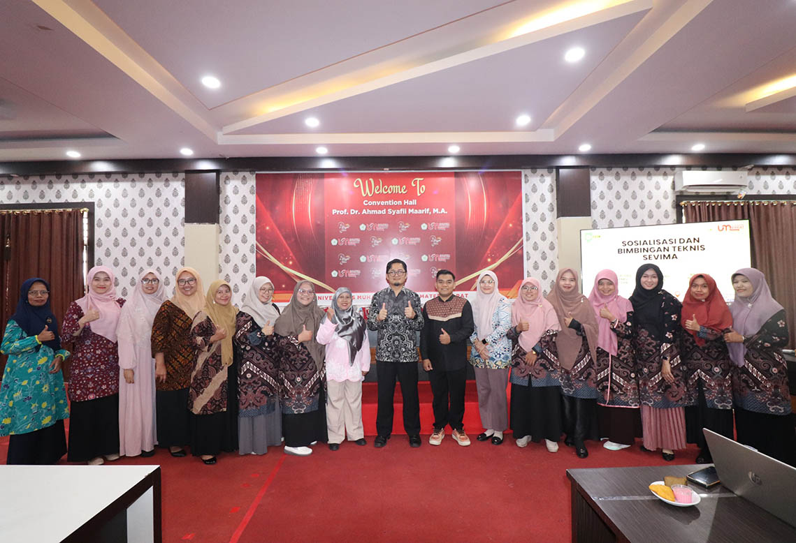 Tingkatkan Mutu Akademik, LP3M UM Sumatera Barat Gelar Sosialisasi dan Bimtek Sevima