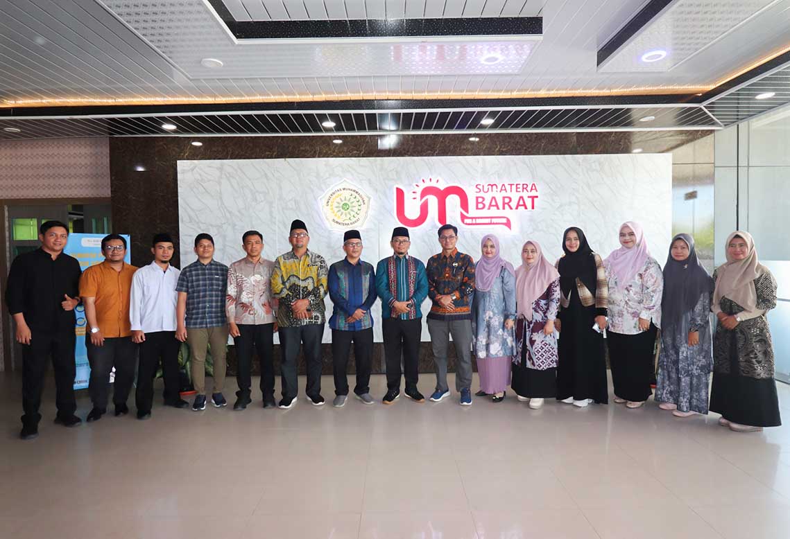 UM Sumatera Barat Terima Kunjungan Akademik FTIK UIN Syahada Padang Sidimpuan
