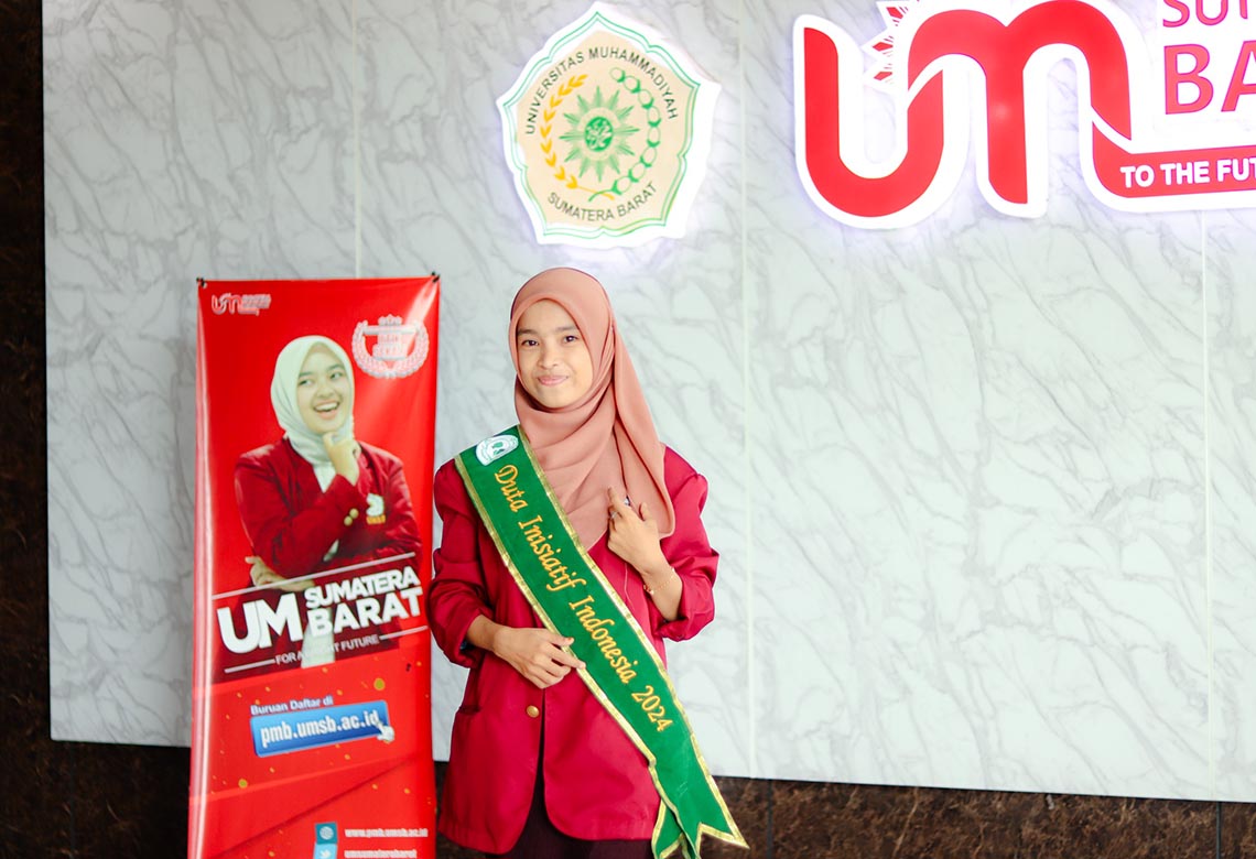 Wakili Sumbar, Maya Andani Mahasiswi Fisipol UM Sumbar Terpilih Jadi Duta Inisiatif Indonesia 