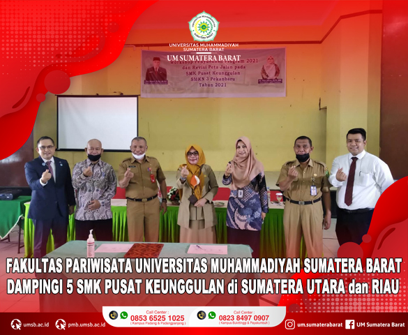 FAKULTAS PARIWISATA DAMPINGI 5 SMK PUSAT KEUNGGULAN DI SUMATERA UTARA DAN RIAU