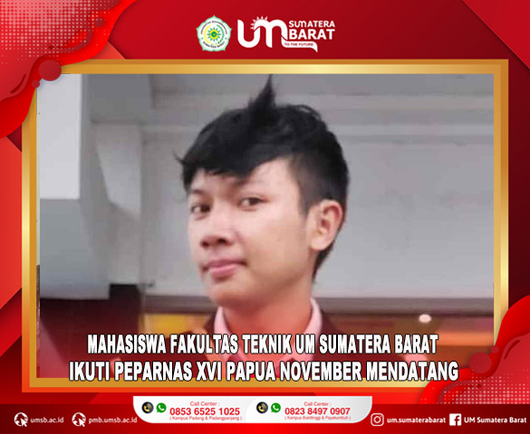 MAHASISWA FAKULTAS TEKNIK UM SUMBAR IKUTI PEPARNAS XVI PAPUA NOVEMBER MENDATANG