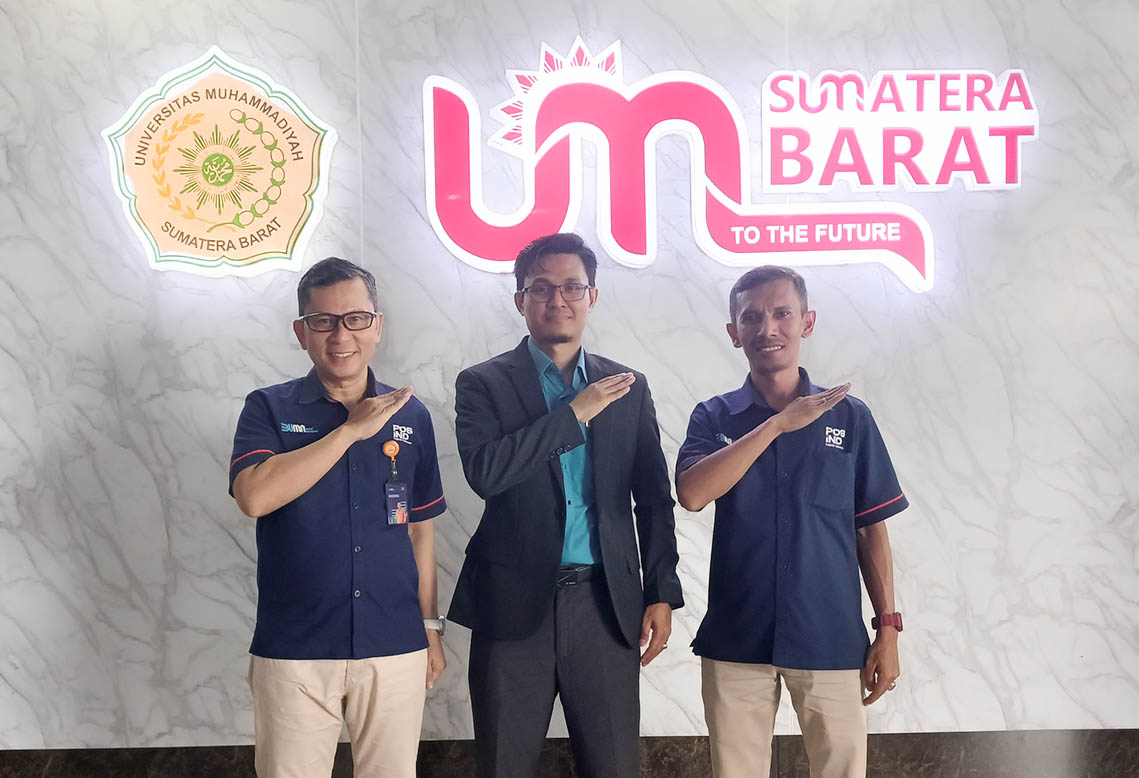 PT POS Indonesia Kunjungi UM Sumatera Barat, Rencana Kerjasama Strategis