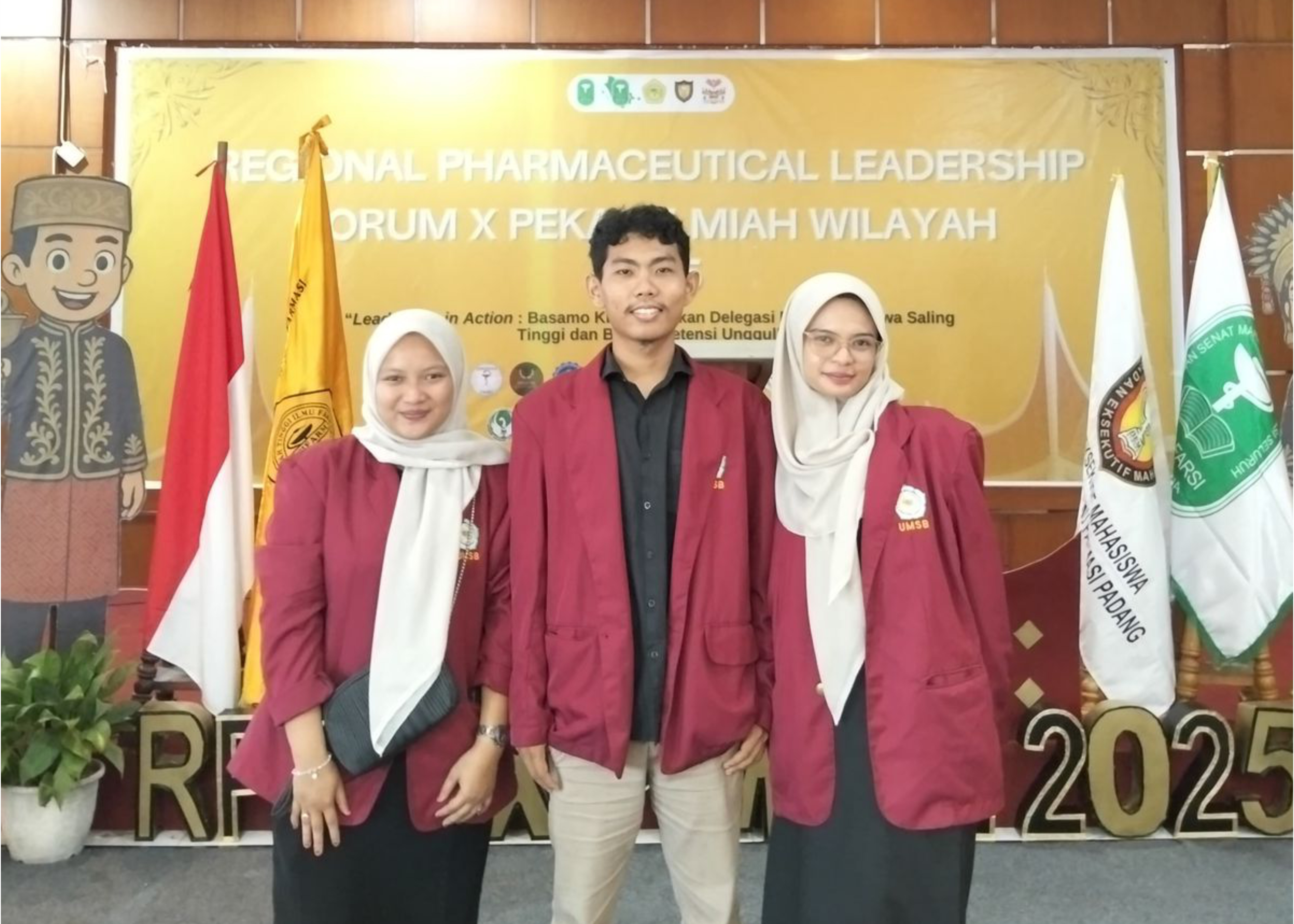 Mahasiswa Farmasi Universitas Muhammadiyah Sumatra Barat Raih Juara 1 di Ajang ISMAFARSI Sumatera II