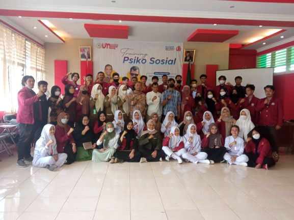 Training Psiko Sosial Universitas Muhmmadiyah Sumatera Barat Sukses Dilaksanakan