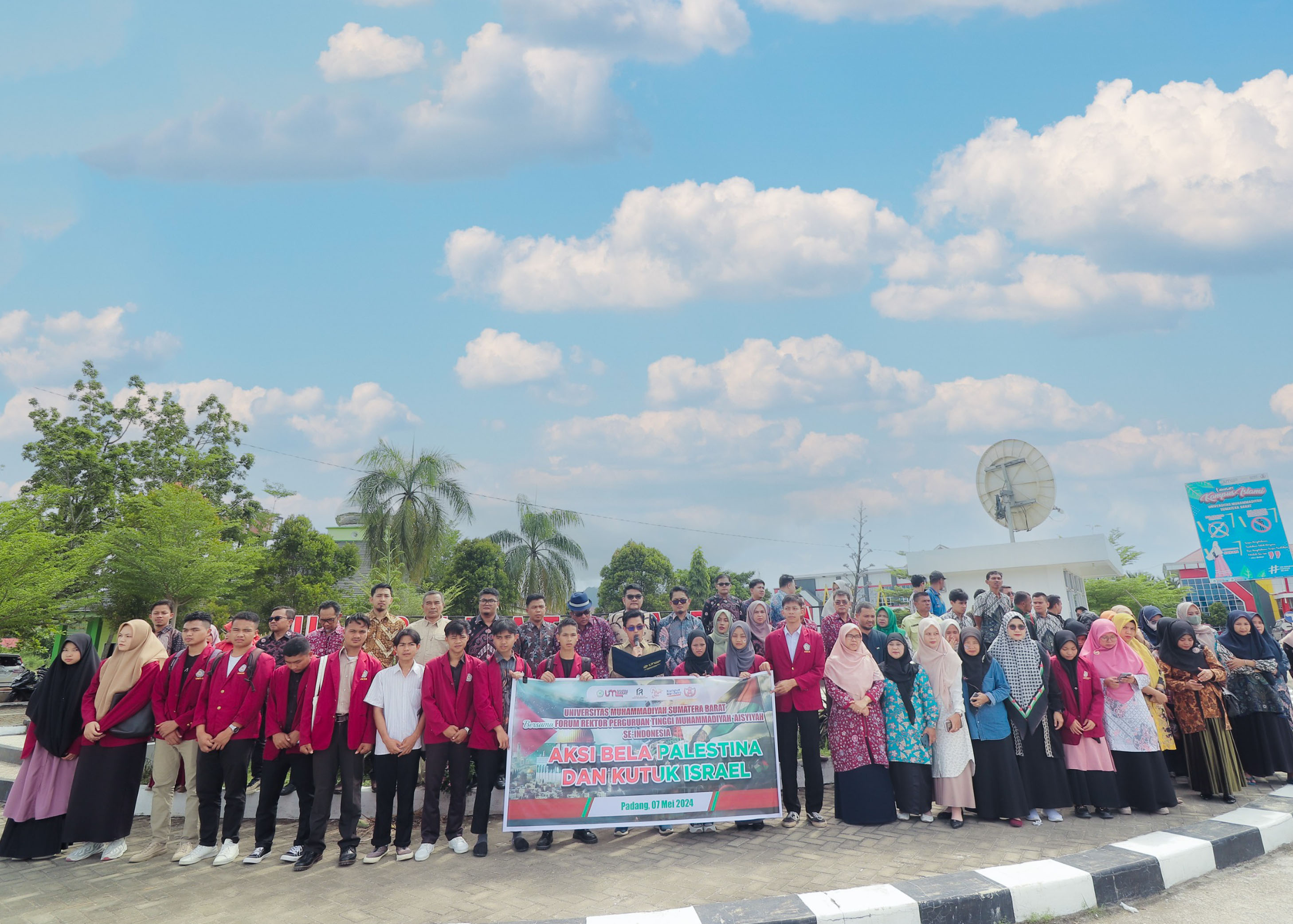 UM Sumbar Gelar Aksi Bela Palestina dan Kutuk Israel