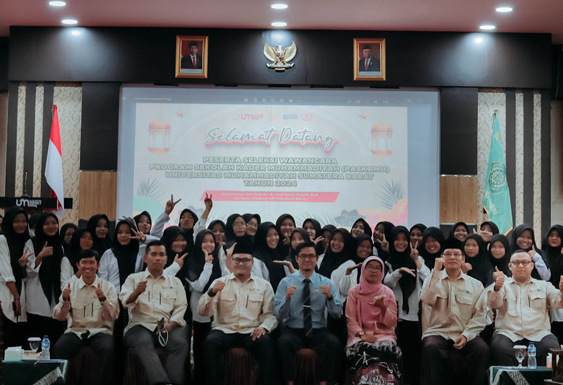 Laksanakan Program Sekolah Kader, UM Sumatera Barat Gelar Seleksi Beasiswa PaskaMU