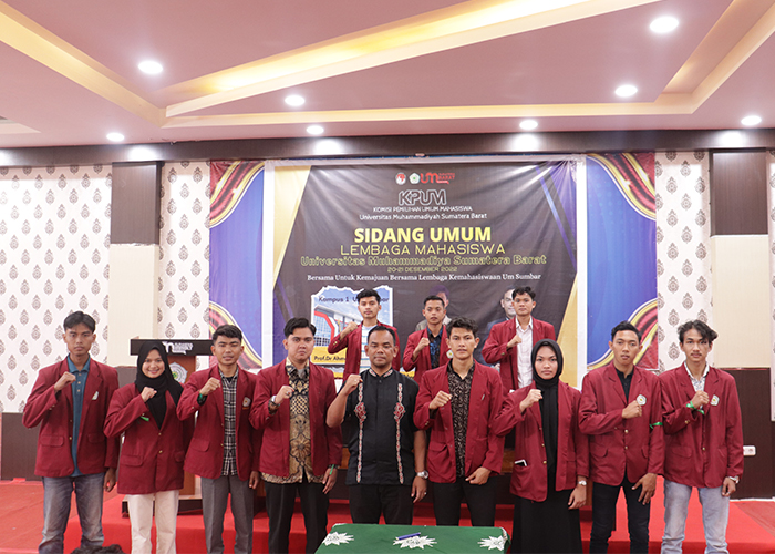 Sidang Umum Lembaga Mahasiswa Universitas Muhammadiyah Sumatera Barat
