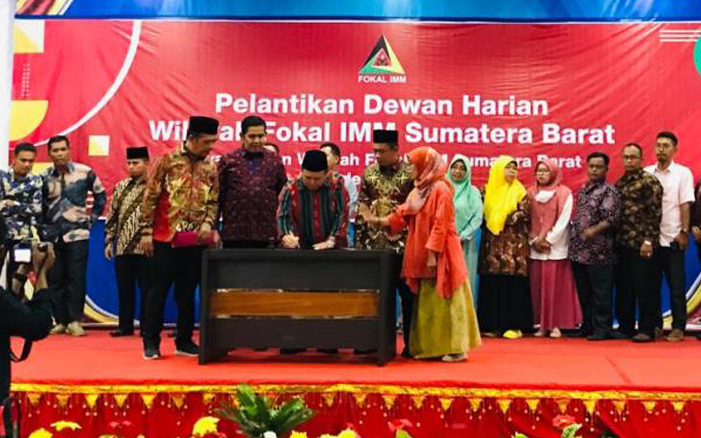 UM Sumatera Barat Fasilitasi Pengukuhan Pengurus Fokal IMM