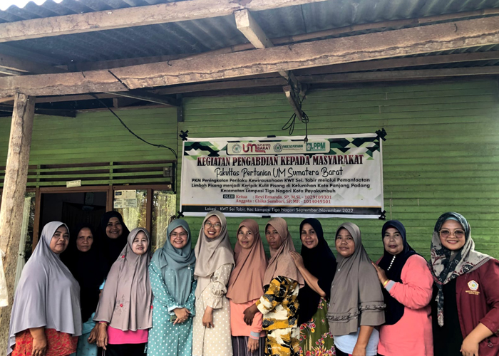 Inovatif, Dosen Fakultas Pertanian UM Sumatera Barat Sulap Kulit Pisang Jadi Bahan Makanan