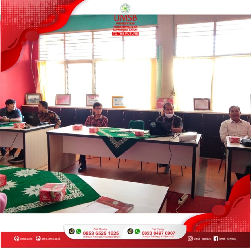 UMSB ADAKAN BIMTEK TERKAIT SIMASET KE KASUBAG UMUM DAN PERSONALIA BESERTA STAFF MASING-MASING FAKULTAS DI KAMPUS III UMSB