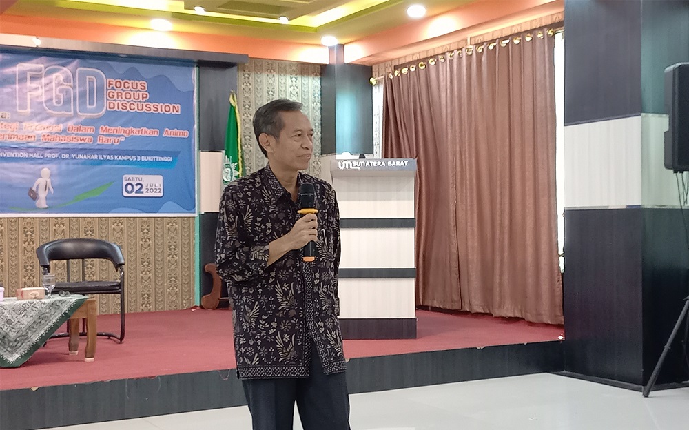 Bongkar Strategi Peningkatan Jumlah Mahasiswa Baru Bersama Drs. Muhammad Safar Nasir, M.Si
