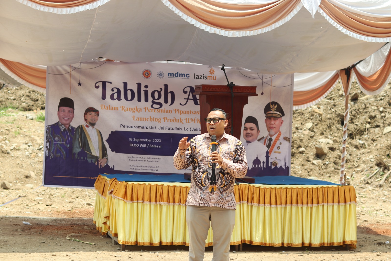Ekspos Kampus di Tanjuang Sani, UM Sumbar Bawa Kabar Bahagia